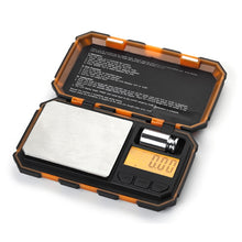 Load image into Gallery viewer, Mini Precision Digital Scales for Gold Sterling Silver Jewelry, English Version 200g/0.01g, English Version 50g/0.001g