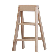 Load image into Gallery viewer, 3 PCS 1:12 Toy House Miniature Furniture Wooden Ladder