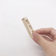 Load image into Gallery viewer, 3 PCS 1:12 Toy House Miniature Furniture Wooden Ladder
