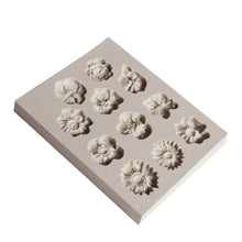 Load image into Gallery viewer, Fondant Cake Silicone Mold Chocolate Mold DIY Trumpet Flower Sun Flower Baking Decoration, Sun Flower Shape(Pink), Sun Flower Shape(Gray)