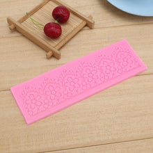 Load image into Gallery viewer, DIY Baking Tools Lace Silicone Moulds Fondant Cake Surrounding Decoration Tools Chocolate Mould, Lace Silicone Moulds