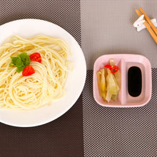 Load image into Gallery viewer, 10pcs Kitchen Accessories 2 In 1 Seasoning Sauce Dishes Wheat Straw Salad Saucer Bowl