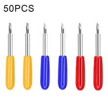 Load image into Gallery viewer, 50 PCS 30/45/60 Degrees Sharp and Durable Carving Tools, Carving Tools
