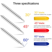 Load image into Gallery viewer, 50 PCS 30/45/60 Degrees Sharp and Durable Carving Tools, Carving Tools