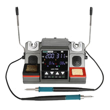 Load image into Gallery viewer, SUGON T1602 220V Dual Station Electric Soldering Station with Double Handle, EU Plug, T1602, EU Plug