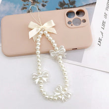 Load image into Gallery viewer, Butterfly Pearl Bracelet Mobile Phone Chain