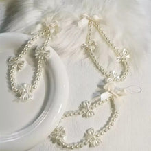 Load image into Gallery viewer, Butterfly Pearl Bracelet Mobile Phone Chain
