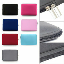 Load image into Gallery viewer, 15.6 inch Laptop Solid Color Sleeve Bag
