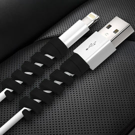 6 in 1 Spiral Data Cable Protective Sleeve