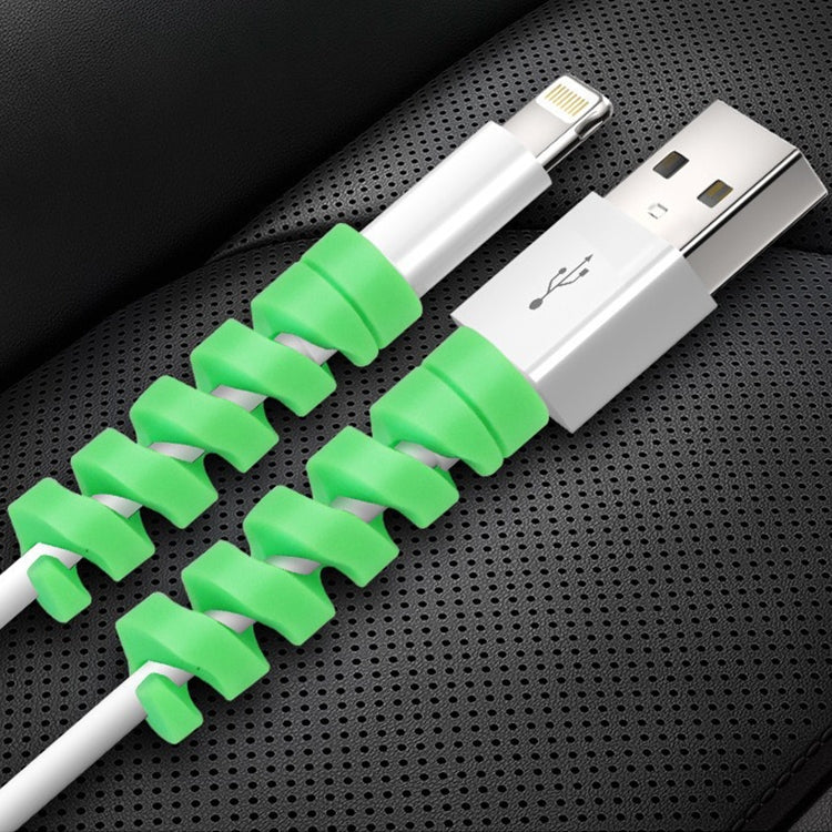 6 in 1 Spiral Data Cable Protective Sleeve