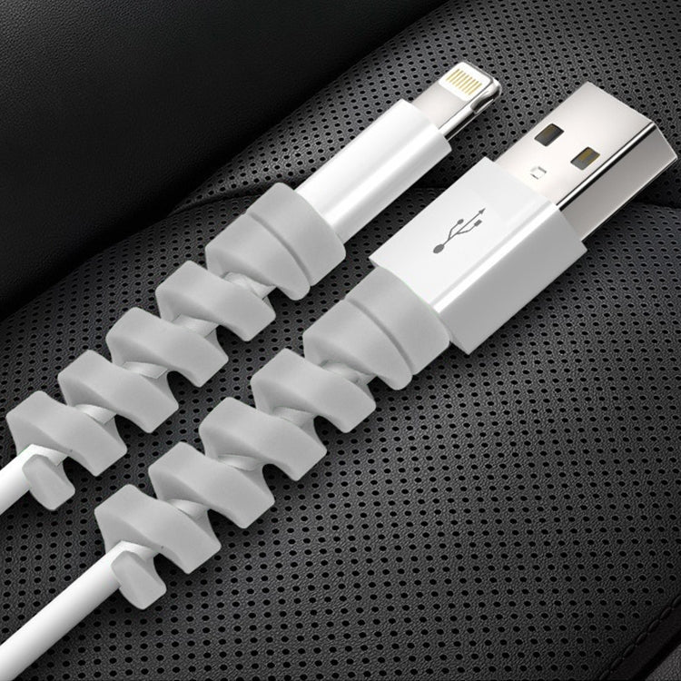 6 in 1 Spiral Data Cable Protective Sleeve