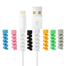 Load image into Gallery viewer, 6 in 1 Spiral Data Cable Protective Sleeve