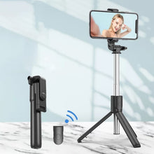 Load image into Gallery viewer, R1 Multifunctional Bluetooth Tripod Selfie Stick