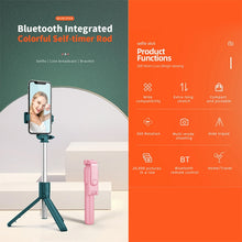 Load image into Gallery viewer, R1 Multifunctional Bluetooth Tripod Selfie Stick