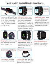 Load image into Gallery viewer, REACHFAR RF-V46-A GPS Smart Tracker WatchBand, Support SOS / Camera / Health Management / 4G LTE / Blood Pressure / Heart Rate, For Asia / Europe / Africa / Australia, RF-V46-A