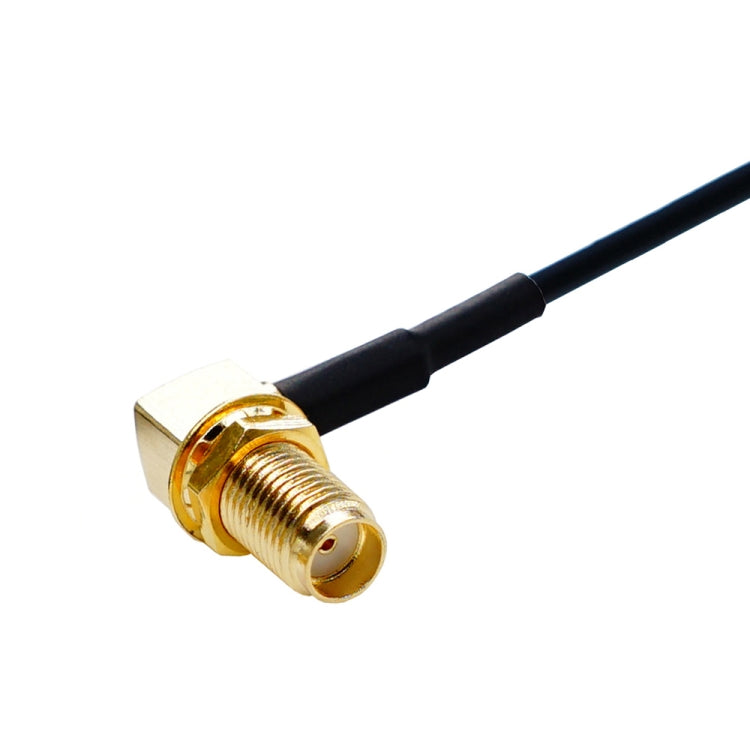 20cm SMA Male Elbow to Fakra Z Female Connector Adapter RG174 Cable, SMA Male Elbow to Fakra Z Female