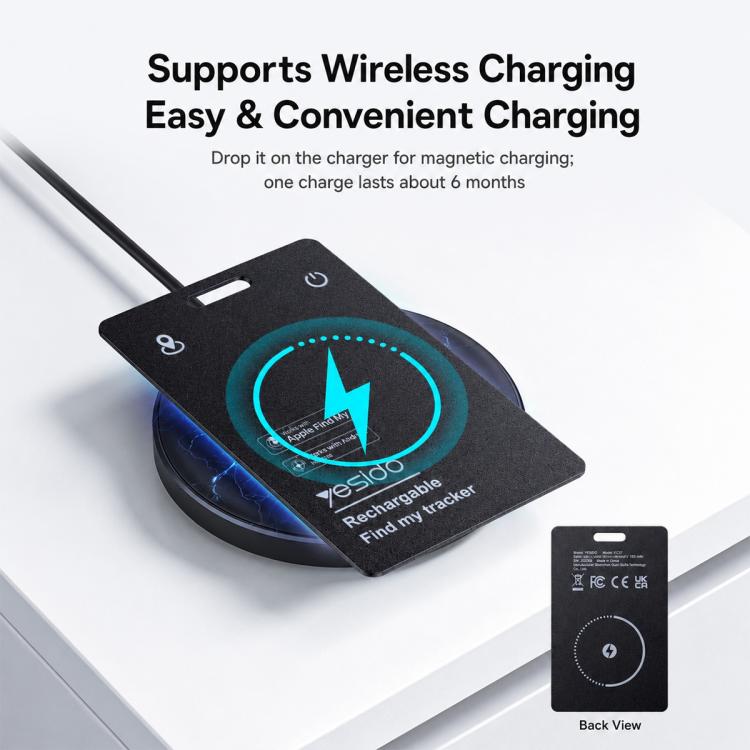 Yesido EC37 Findmy & Find Hub Dual System Anti-Loss Device