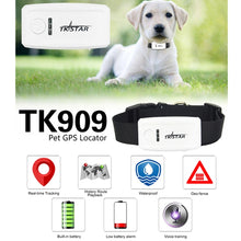 Load image into Gallery viewer, TK-909 GPS / GPRS / GSM Pet Locator Pet Collar Real-time Tracking Device, TK-909