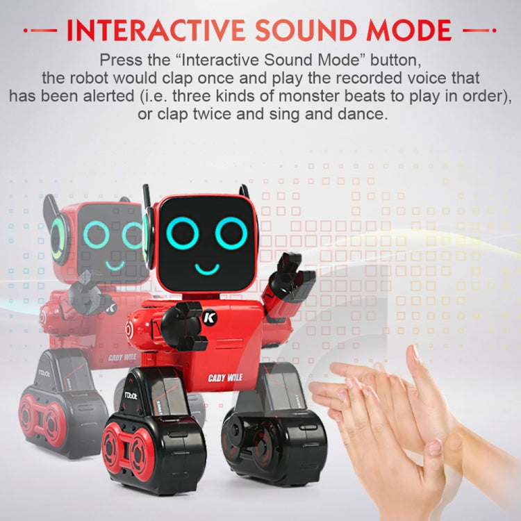 JJR/C R4 Cady Wile 2.4GHz Intelligent Remote Control Robo-advisor Money Management Robots Toy with Colorful LED Light, Remote Control Distance: 15m, Age Range: 8 Years Old Above