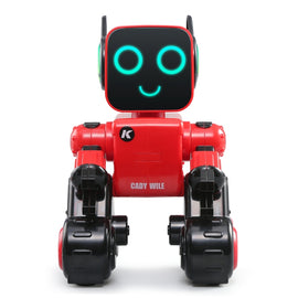 JJR/C R4 Cady Wile 2.4GHz Intelligent Remote Control Robo-advisor Money Management Robots Toy with Colorful LED Light, Remote Control Distance: 15m, Age Range: 8 Years Old Above