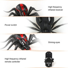 Load image into Gallery viewer, Tricky Funny Toy Infrared Remote Control Scary Creepy Spider, Size: 16*10cm