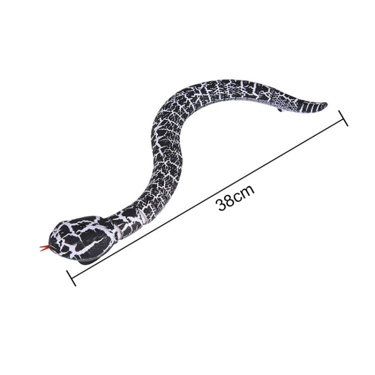 Tricky Funny Toy Infrared Remote Control Scary Creepy Snake, Size: 38*3.5cm