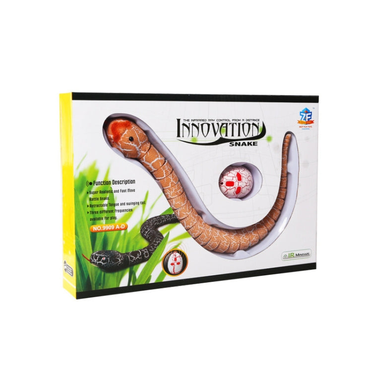Tricky Funny Toy Infrared Remote Control Scary Creepy Snake, Size: 38*3.5cm