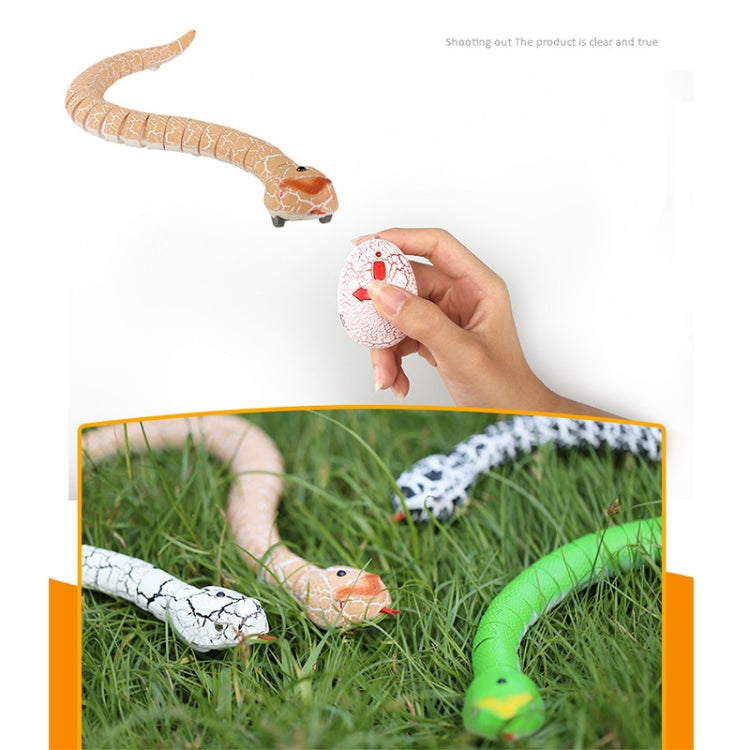 Tricky Funny Toy Infrared Remote Control Scary Creepy Snake, Size: 38*3.5cm