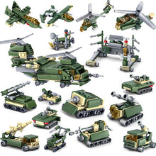 Load image into Gallery viewer, KAZI 16 in 1 Sets Land Team Building Block Educational Toys, Age Range: 6 Years Old Above