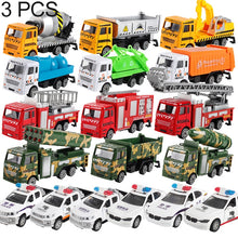 Load image into Gallery viewer, 3 PCS Model Car Toy Construction Engineering Vehicles, Random Style Delivery