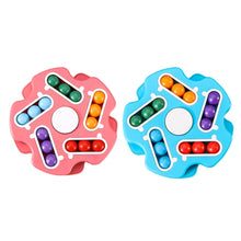 Load image into Gallery viewer, Double Sided Finger Magic Bean Cube Toy Children Intelligence Fingertip Spinning Top