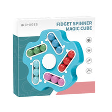 Load image into Gallery viewer, Double Sided Finger Magic Bean Cube Toy Children Intelligence Fingertip Spinning Top