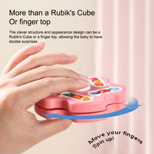 Load image into Gallery viewer, Double Sided Finger Magic Bean Cube Toy Children Intelligence Fingertip Spinning Top