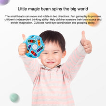 Load image into Gallery viewer, Double Sided Finger Magic Bean Cube Toy Children Intelligence Fingertip Spinning Top, 633-117P