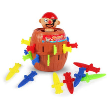 Load image into Gallery viewer, 2 PCS Tricky Toys The Pirates Uncle Insert Sword Barrel Table Game