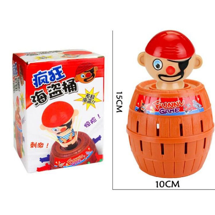 2 PCS Tricky Toys The Pirates Uncle Insert Sword Barrel Table Game
