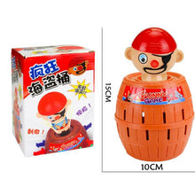 Load image into Gallery viewer, 2 PCS Tricky Toys The Pirates Uncle Insert Sword Barrel Table Game