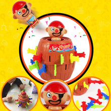 Load image into Gallery viewer, 2 PCS Tricky Toys The Pirates Uncle Insert Sword Barrel Table Game