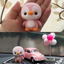 Load image into Gallery viewer, Little Cute PVC Flocking Animal Penguin Dolls Birthday Gift Kids Toy, Size: 4*4*5.5cm