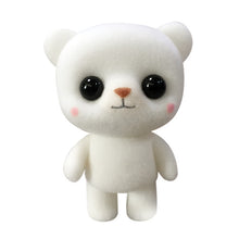 Load image into Gallery viewer, Little Cute PVC Flocking Animal Bear Dolls Creative Gift Kids Toy, Size: 5.5*3.8*6.3cm