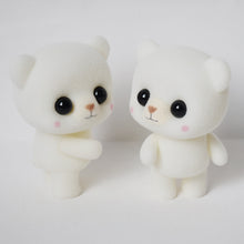 Load image into Gallery viewer, Little Cute PVC Flocking Animal Bear Dolls Creative Gift Kids Toy, Size: 5.5*3.8*6.3cm