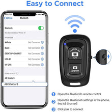 Load image into Gallery viewer, Dual-key Bluetooth Remote Shutter Camera Control Self-timer