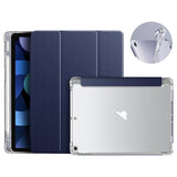 Silicone Airbag Transparent Flat Leather Case with Pen Slot