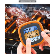 Load image into Gallery viewer, TS-6601-2 Kitchen Baking Touch Digital Double-Needle Color Screen Food Thermometer, TS-6601-2
