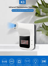 Load image into Gallery viewer, K3 Handsfree Non-contact Forehead Body Infrared Thermometer, K3