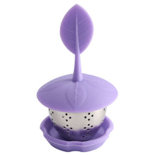 Load image into Gallery viewer, Stainless Steel Silicone Hanging Tea Bag Tea Strainers