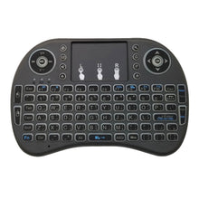 Load image into Gallery viewer, Support Language: Arabic i8 Air Mouse Wireless Backlight Keyboard with Touchpad for Android TV Box &amp; Smart TV &amp; PC Tablet &amp; Xbox360 &amp; PS3 &amp; HTPC/IPTV, Arabic