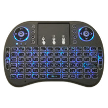 Load image into Gallery viewer, Support Language: Russian i8 Air Mouse Wireless Backlight Keyboard with Touchpad for Android TV Box &amp; Smart TV &amp; PC Tablet &amp; Xbox360 &amp; PS3 &amp; HTPC/IPTV, Russian