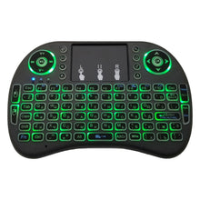 Load image into Gallery viewer, Support Language: Russian i8 Air Mouse Wireless Backlight Keyboard with Touchpad for Android TV Box &amp; Smart TV &amp; PC Tablet &amp; Xbox360 &amp; PS3 &amp; HTPC/IPTV, Russian