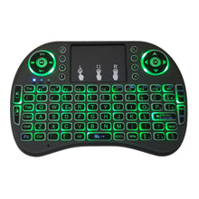 Load image into Gallery viewer, Support Language: Italy i8 Air Mouse Wireless Backlight Keyboard with Touchpad for Android TV Box &amp; Smart TV &amp; PC Tablet &amp; Xbox360 &amp; PS3 &amp; HTPC/IPTV, Italy